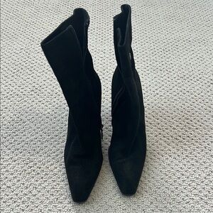 Roberto Botticelli Elegant Black Women's Suede Boots